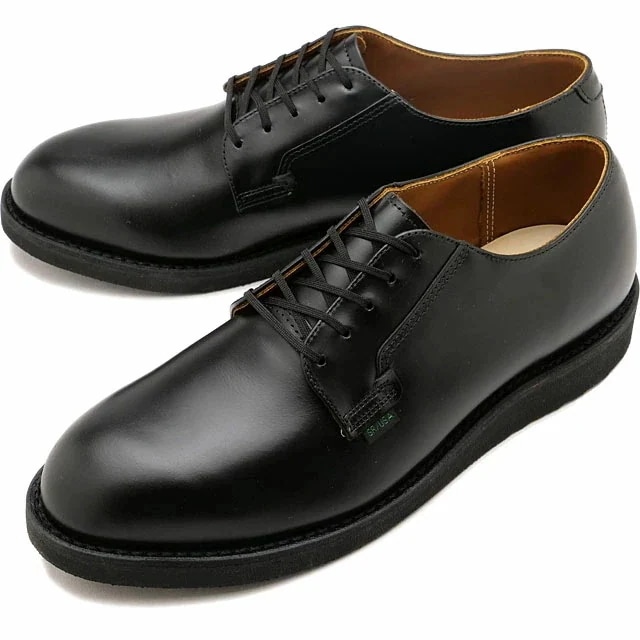 ポストマン オックスフォード 101 BLACK/CHAPARRAL 靴