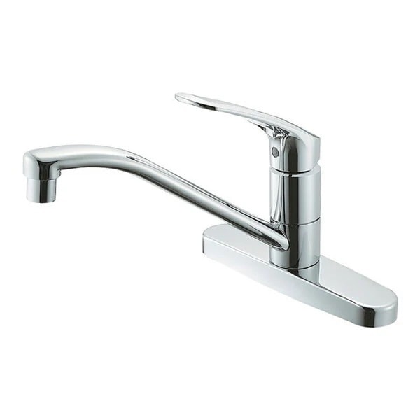 SANEI K676EV-13 キッチン用シングル台付混合栓 (一般地用)