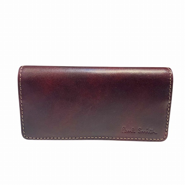 ポールスミス ボルドー 4連 ブランド小物 キーケース レディース