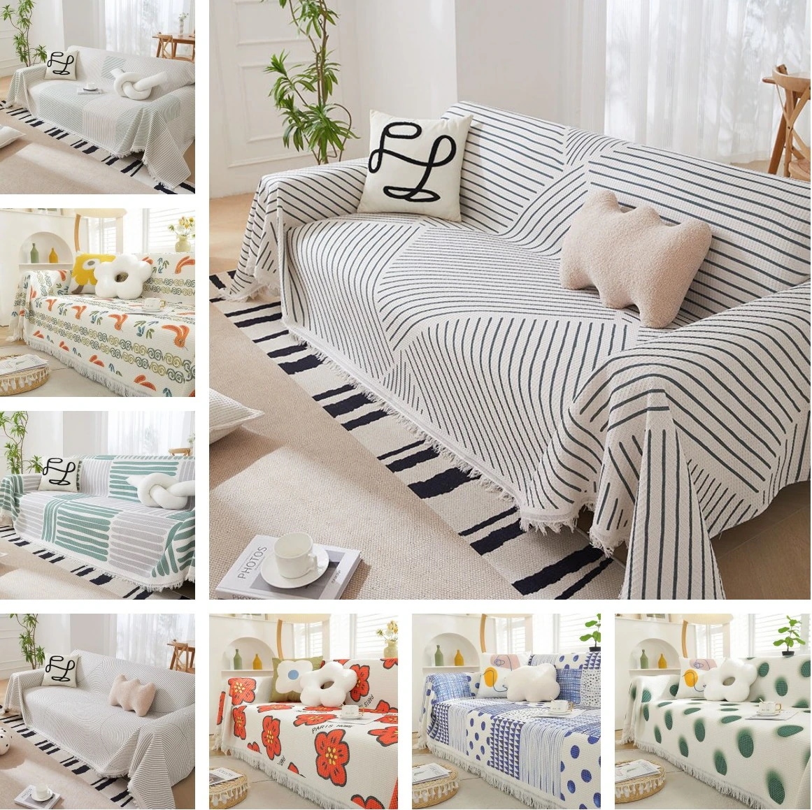 韓国ファッション ウォルフガー ソファカバー スマート ソファカバー 猫かき防止 毛布にも使えます保護カバー 1人掛 2人掛 3人掛 4人掛