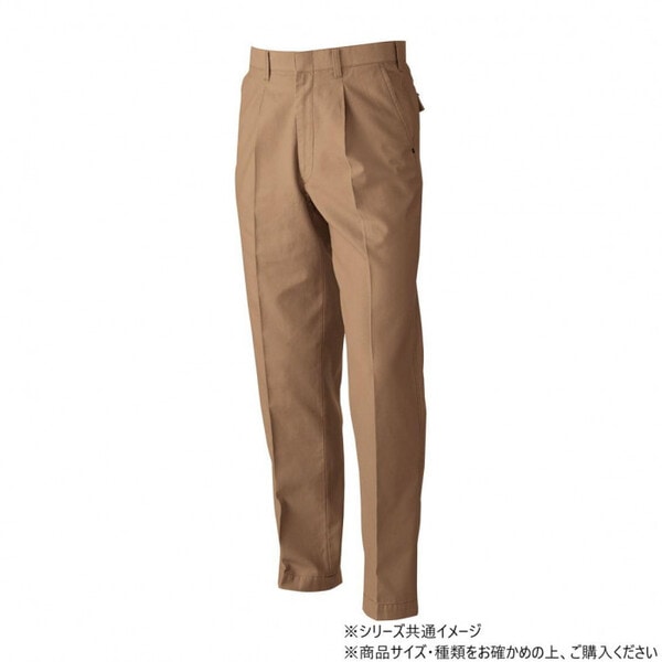 5779 ワンタックスラックス 91サイズ ブラウン(81)