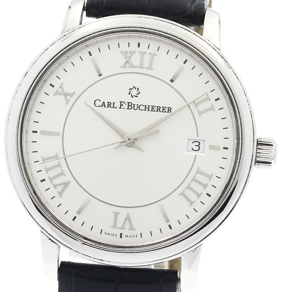 カール F.ブヘラ CARL F.BUCHERER 10314.08 アダマビ デイト 自動巻き メンズ _949692【中古】