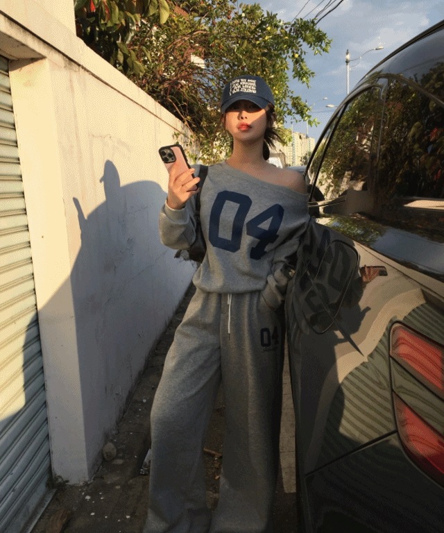 [か弱いフィット/セット価格] 04 オフショルダー トレーニング set 4,563円