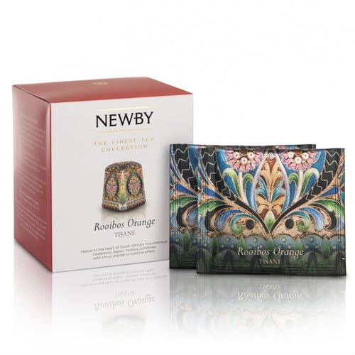 NEWBY ニュービー ハーブティー ティザン ルイボスオレンジ/シルケン ピラミッド ティーバッグ 15個入り