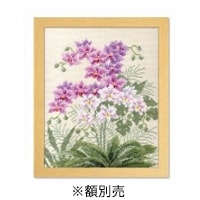 オリムパス オノエ・メグミ ししゅうキット 愛すべき花たち 胡蝶蘭 7452