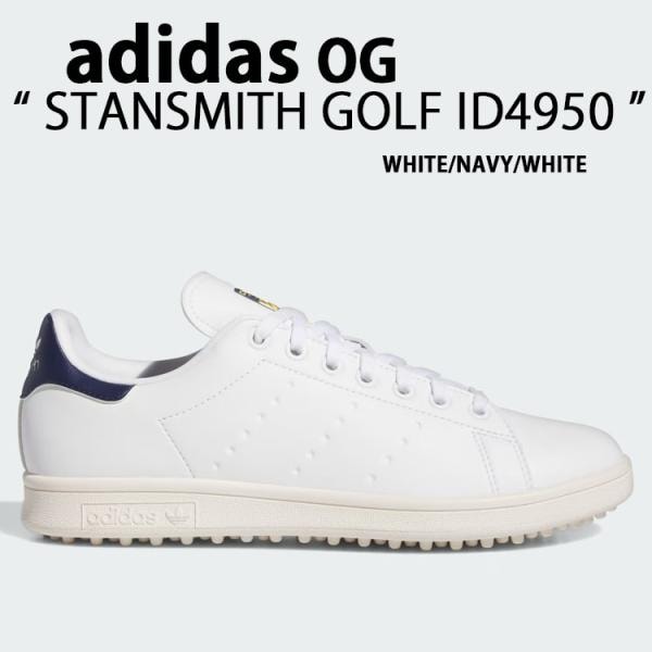ID4950 スニーカー STANSMITH GOLF WHITE NAVY スタンスミス シューズ スパイクレス 27,916円