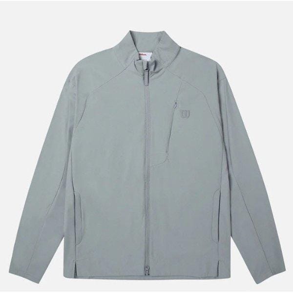 ジャケット JQS W251001TFJ11-GRY ウーブンハイブリッドジップアップジャケット