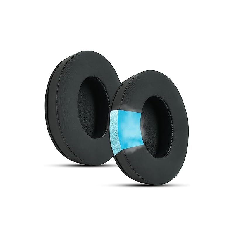 GEVO イヤーパッド 冷却ジェル 耳パッド イヤークッション 耳パッド 交換用 オーディオテクニカ Audio-Technica ATH M50 M50X M50XBT M50RD M40X M30