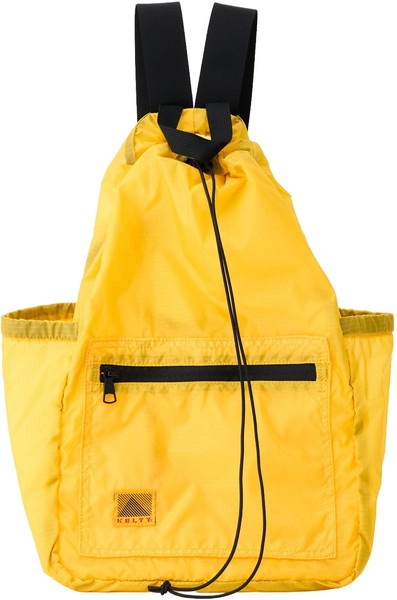 KELTY ケルティ AIRY KINCHAKU DAYPACK アウトドア バックパック 3259272426-YELLOW