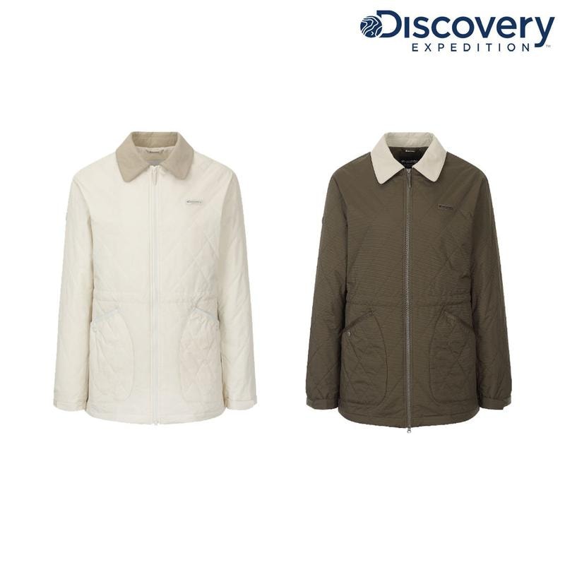 26SS 女性カラー型キルティングミッドパディングジャケット DWPD4E061