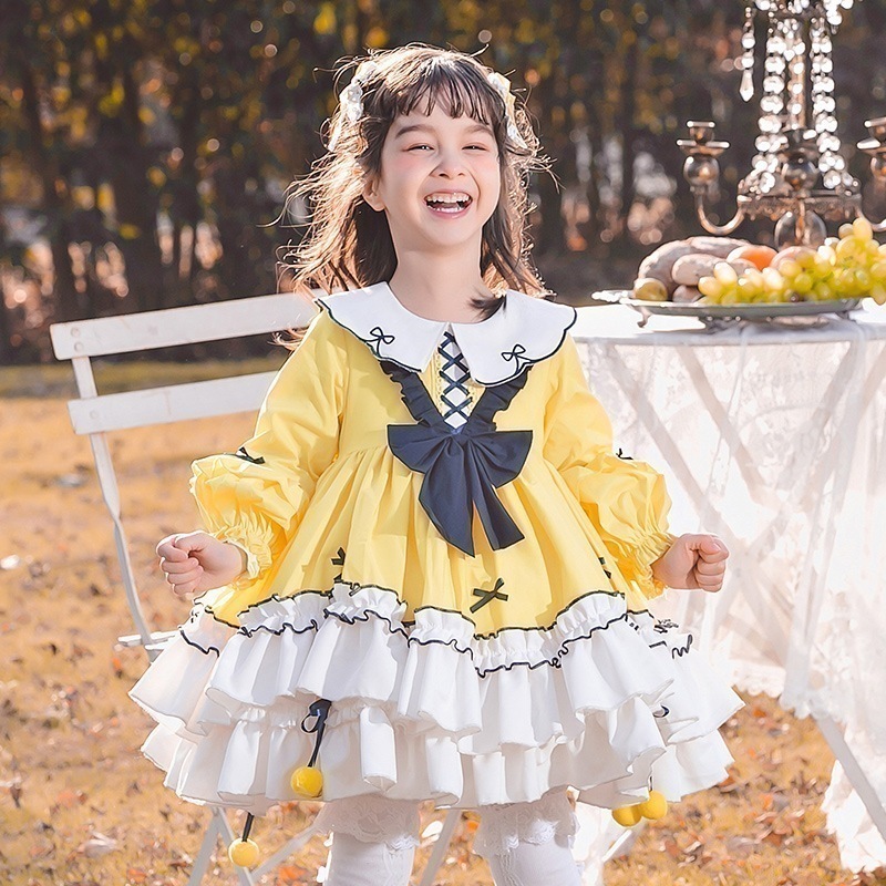 ジェネレーションヘアーガール ロリータ ロリータ プリンセスドレス 2025春新作 子供用 チュチュスカート