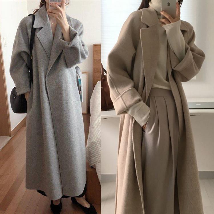 チェスターコート ロング丈 レディース 秋冬 ウール混んコート ラシャ 無地 アウター ロングコート 体型カバー お洒落 上品 大人 通勤 OL 30代 40代 50代