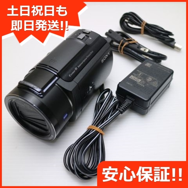 超美品 FDR-AX45 ブラック SONY 153