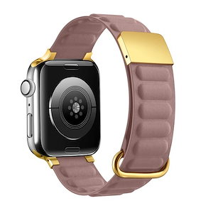 ウォッチ バンド レザー マグネット Apple watch series 8 7 6 5 4 3 2 1 se ベルト 可愛い apple watch 41mm 45mm 44mm 40mm