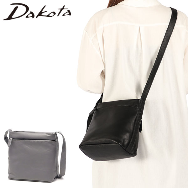 ダコタ限定ノベルティ付 ショルダーバッグ レディース ブランド 斜めがけ 小さめ 大人 軽量 本革 ファスナー付き 縦型 縦長 撥水 A5 かわいい 革 ラポールレイン 1034821 新作2025