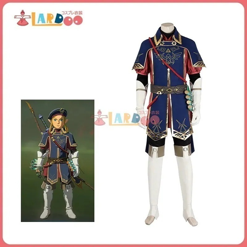 ゼルダ伝説 ティアーズ オブ ザ キングダム 主人公 リンク Royal Guard Uniform 近衛兵 コスチューム コスプレ衣装 オーダーサイズ可能393