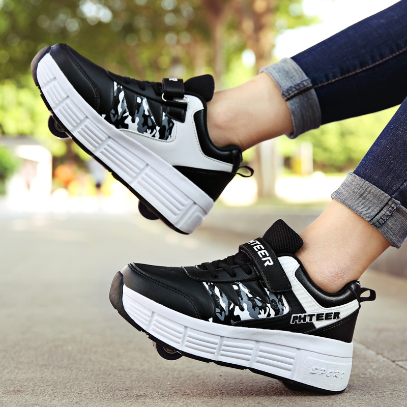 ローラーシューズ ローラースケート キッズ 大人メンズ靴 女の子 子供用運動靴 スポーツ 男女兼用