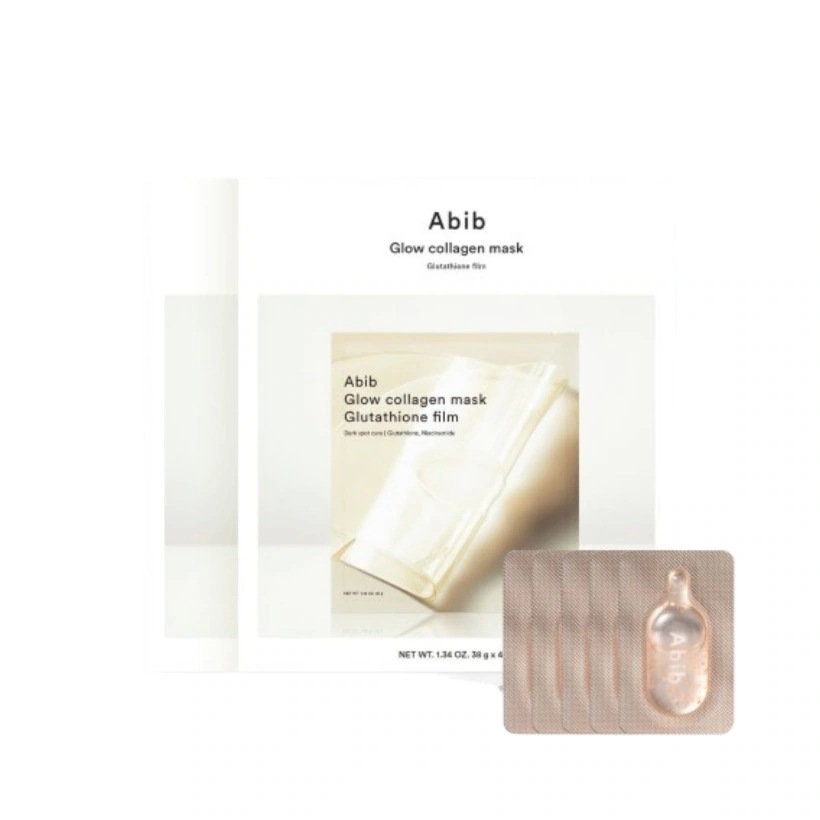 [25SS/New]グローコラーゲン グルタチオンフィルム 2箱（全8枚）(+セラム5ml贈呈) #25年6月23日発売