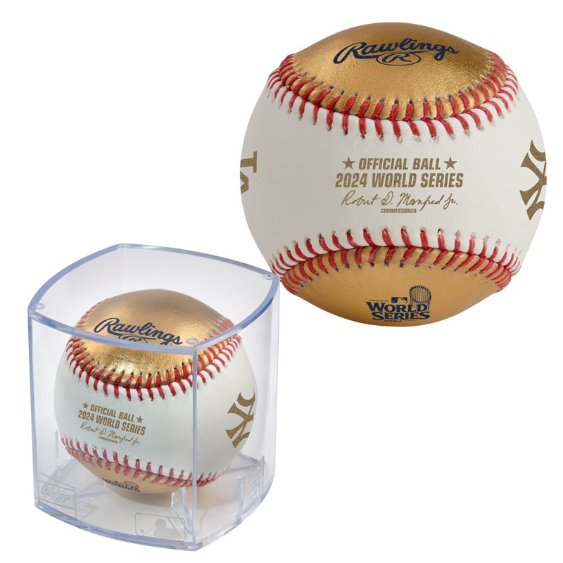 2024ワールドシリーズ 対戦球 ボール Ball MLB ケース入り 記念球