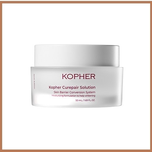 【4ever Line】 コペル キュリペアソリューション 水分クリーム 鎮静 色素沈着 低刺激 クリーム 50ml / メラニン / 毛穴 / 色素 / 抑制 loverセット あやぱん メルダーシ