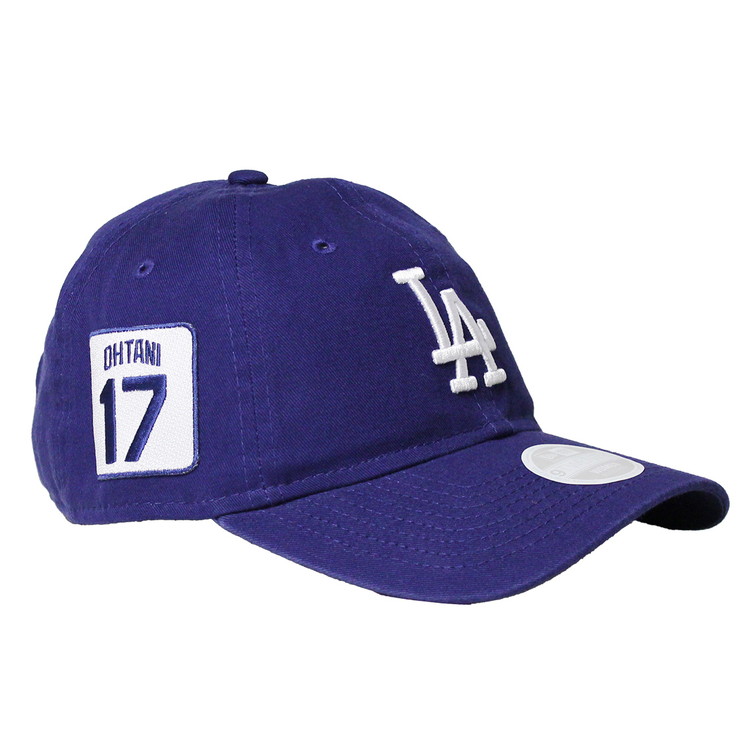[9TWENTY] WOMEN LOS ANGELES DODGERS - SHOHEI OHTANI キャップ [大谷翔平/ドジャース/OHTANI 17]【MLB公式ライセンス商品】【
