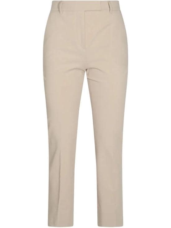 INCOTEX Women Straight Pants 173868 D6584 410 NATURAL LINEN