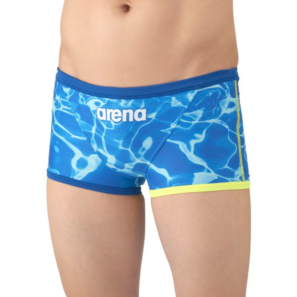 ARENA アリーナ トレーニングスパッツ ショートレッグ 水泳 水着メンズ競泳用 非公認 AS5FWM03M-BLWH
