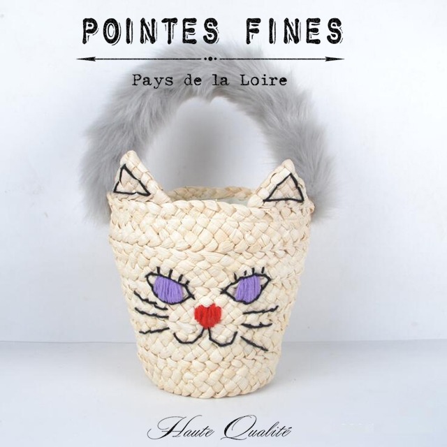 カラーファーアニマルアイバケツカゴバック送料無料！オールシーズン使えるバックはリゾートの機内用やランチ用お財布バックにも