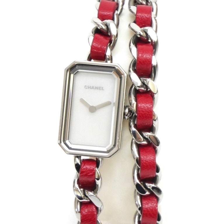 ｼｬﾈﾙ CHANEL ﾚﾃﾞｨｰｽｳｫｯﾁ 腕時計 ﾌﾟﾙﾐｴｰﾙﾛｯｸ ｸｵｰﾂ H5313 ｼｪﾙ盤 ｽﾃﾝﾚｽｽﾁｰﾙ 【中古】(41285) 330,000円