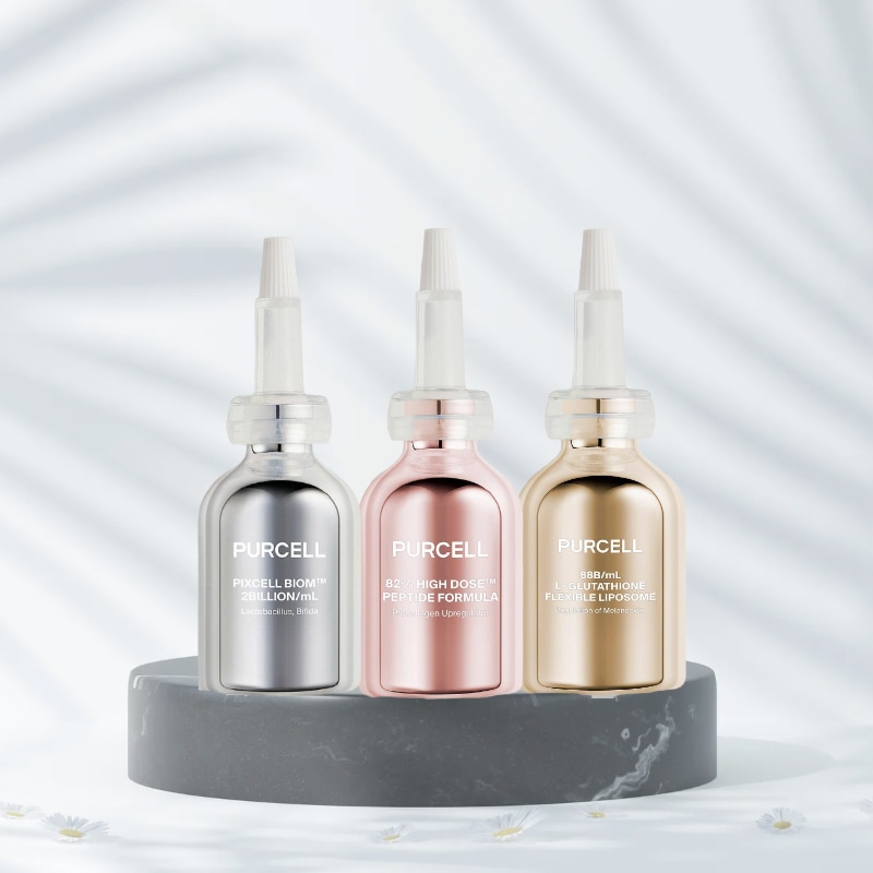 [障壁強化原液] パーセル 20億/mL ピクセルバイオーム原液/ペプチド フォーミュラ/グルタチオン フレキシブル リポソーム