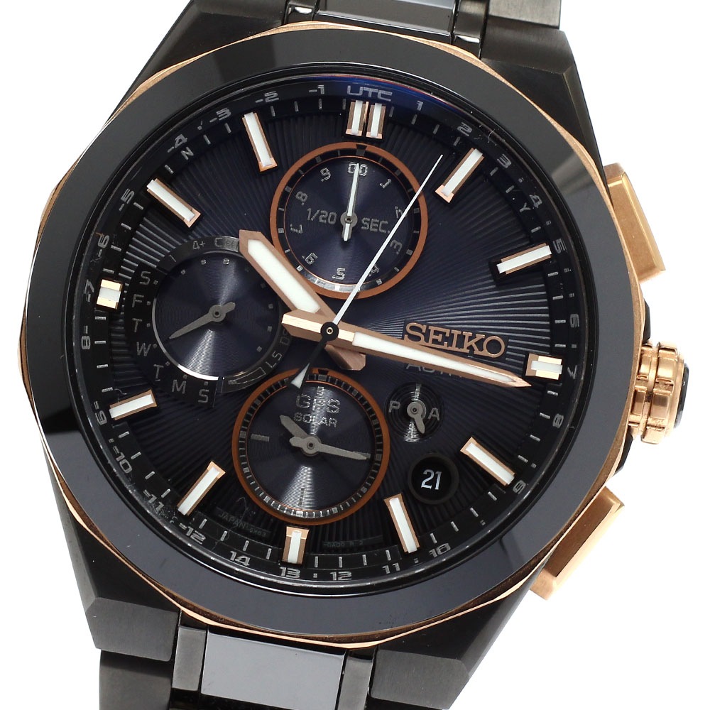 セイコー SEIKO SBXC158/5X83-0AD0-1 アストロン ネクスター 100周年記念モデル ソーラー電波 メンズ 極美品 箱・保証書付き_938904【中古】