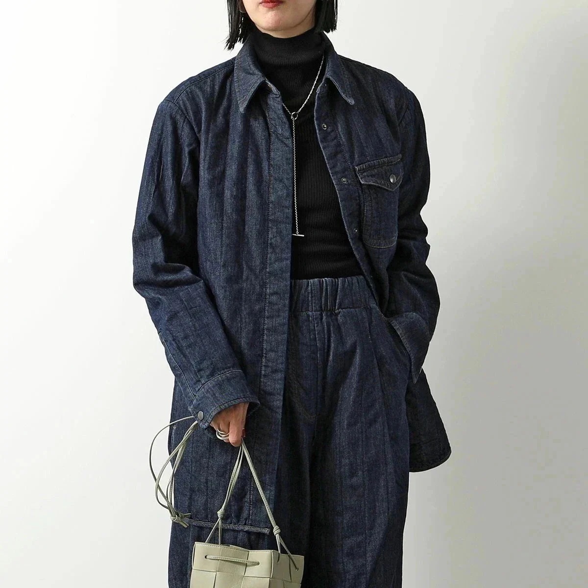 DRIES VAN NOTEN ドリスヴァンノッテン デニムジャケット CARNIS BIS DEN 010719-7444 レディース Gジャン キルティング