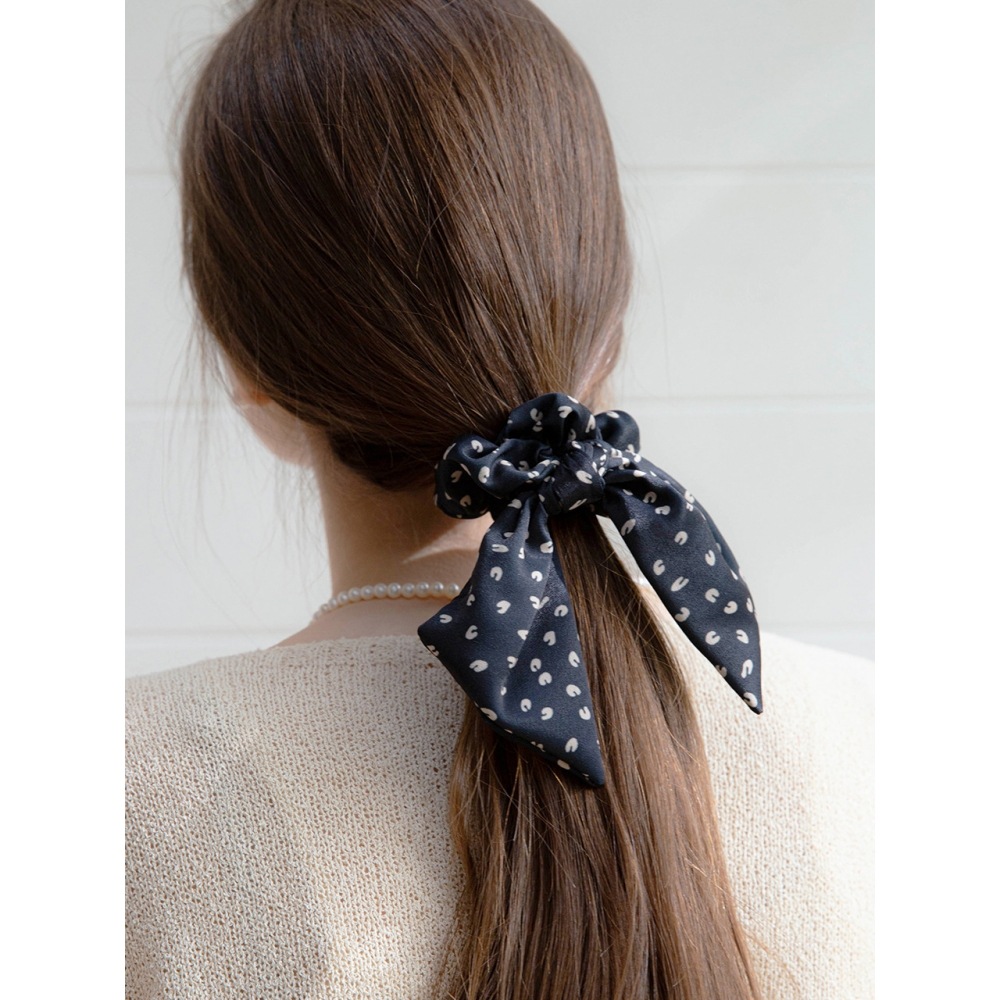 Jean Paul Clarisse パターンリボンスクランチ JP 22087S