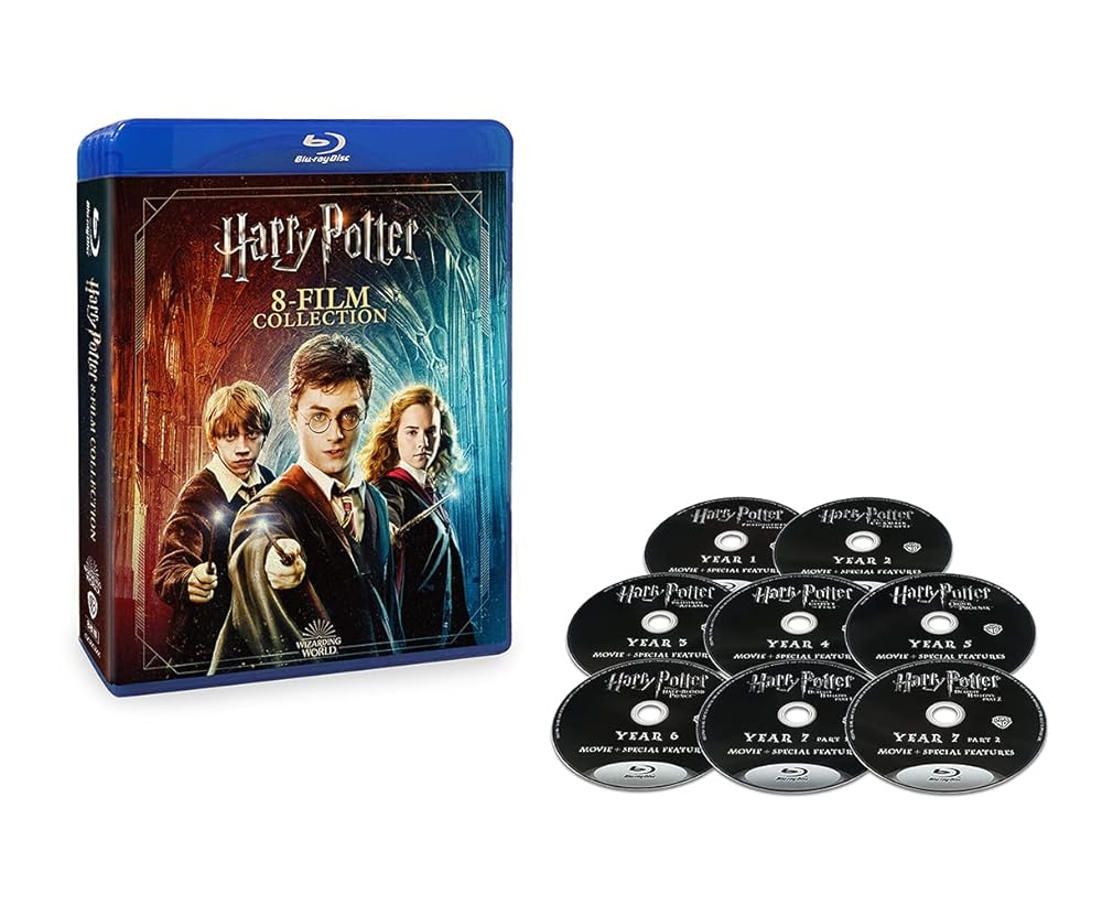 ハリー・ポッター 8-Film ブルーレイセット (8枚組) [Blu-ray] 10,100円