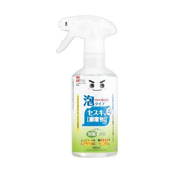（まとめ） レック 激落ちくんセスキ密着泡スプレー 本体 400ml 1本 [x10セット] 7,400円