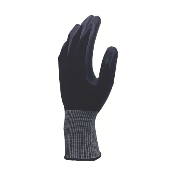 （まとめ） ミドリ安全COVERWORK 水に濡れても滑りにくいニトリル背抜き手袋 FT-3335-3P 3L 1パック（3双） [x5セット]