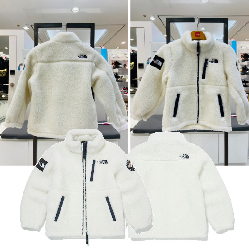 TNF KS RIMO FLEECE JACKET NJ4FM01S-IVORY
