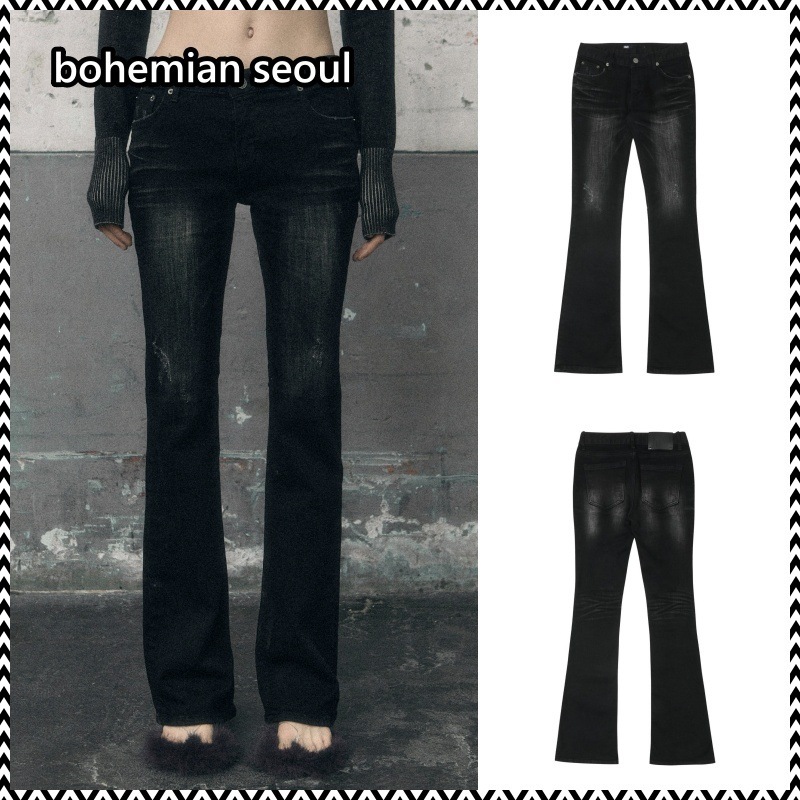 bohemian seoul 24SS DARKNESS BOOTCUT JEANS