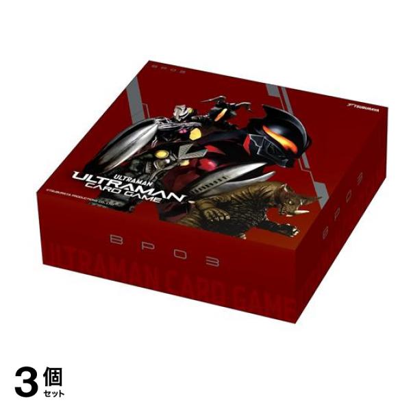 ウルトラマンカードゲーム ブースターパック BP03 復讐と闇の輪廻 24パック入BOX 3個セット