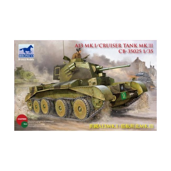 Unbekannt Bronco CB35025 - 1/35 Cruiser Tank A13 Mk. III 並行輸入品