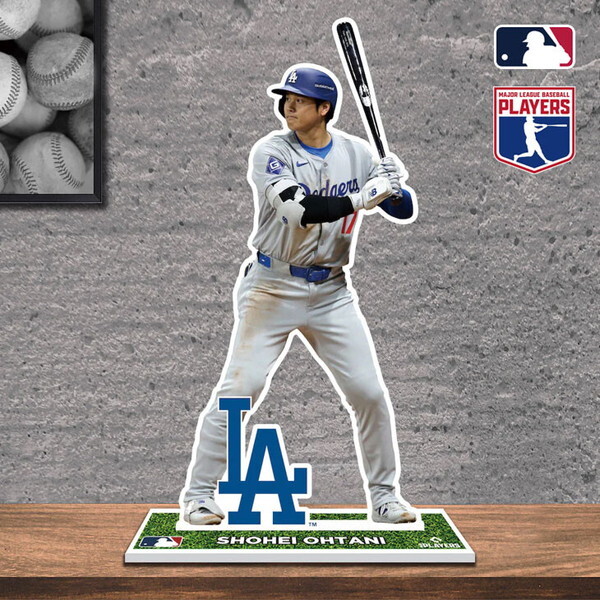 ファミリー・ライフ MLB公式ライセンス 大谷翔平 ドジャース フォトスタンド バッティングフォームモデル(04398) 並行輸入品 メーカー直送