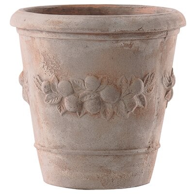 植木鉢 おしゃれ テラコッタ モンテガロアンティコ2L 55cm 18号 屋外 底穴あり 観葉植物向け