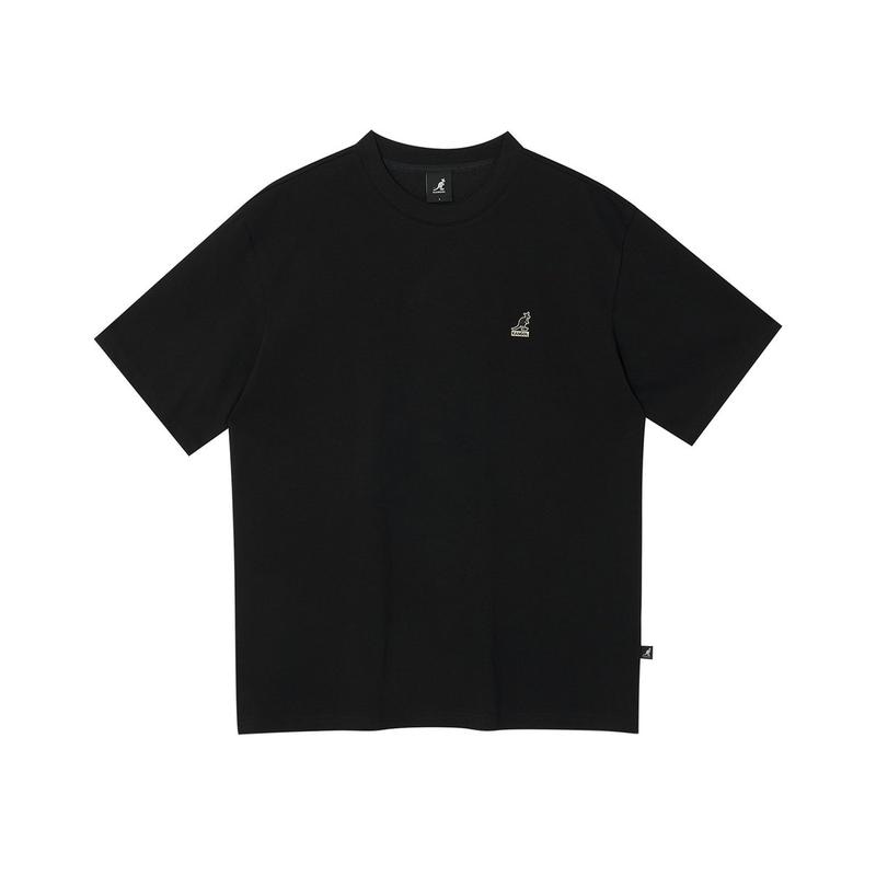 テーピングアートワーク半袖Tシャツ2768ブラック(KRECST27680)