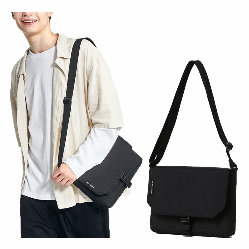 CORDURA BUCKLE MEDIUM CROSS BAG JLBA3E728BK ショルダー トート メッセンジャー スクエア バックル 斜め掛け 肩掛け ユニセックス 男女共用 兼用 レディー