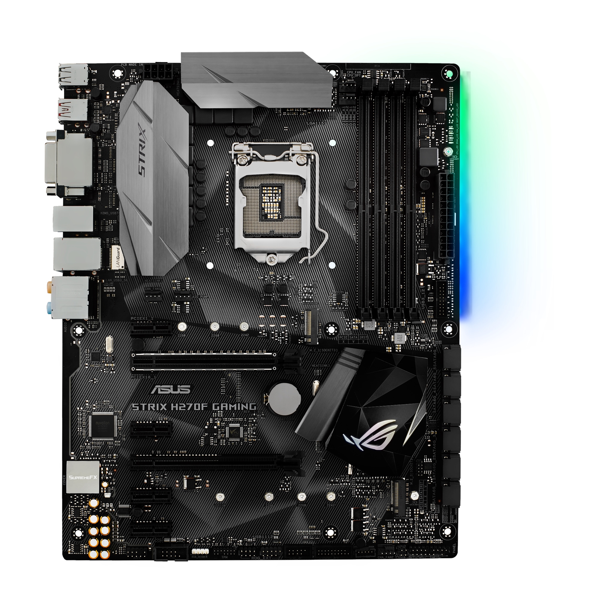 ASUS ROG STRIX H270F GAMING LGA 1151 Intel H270 HD