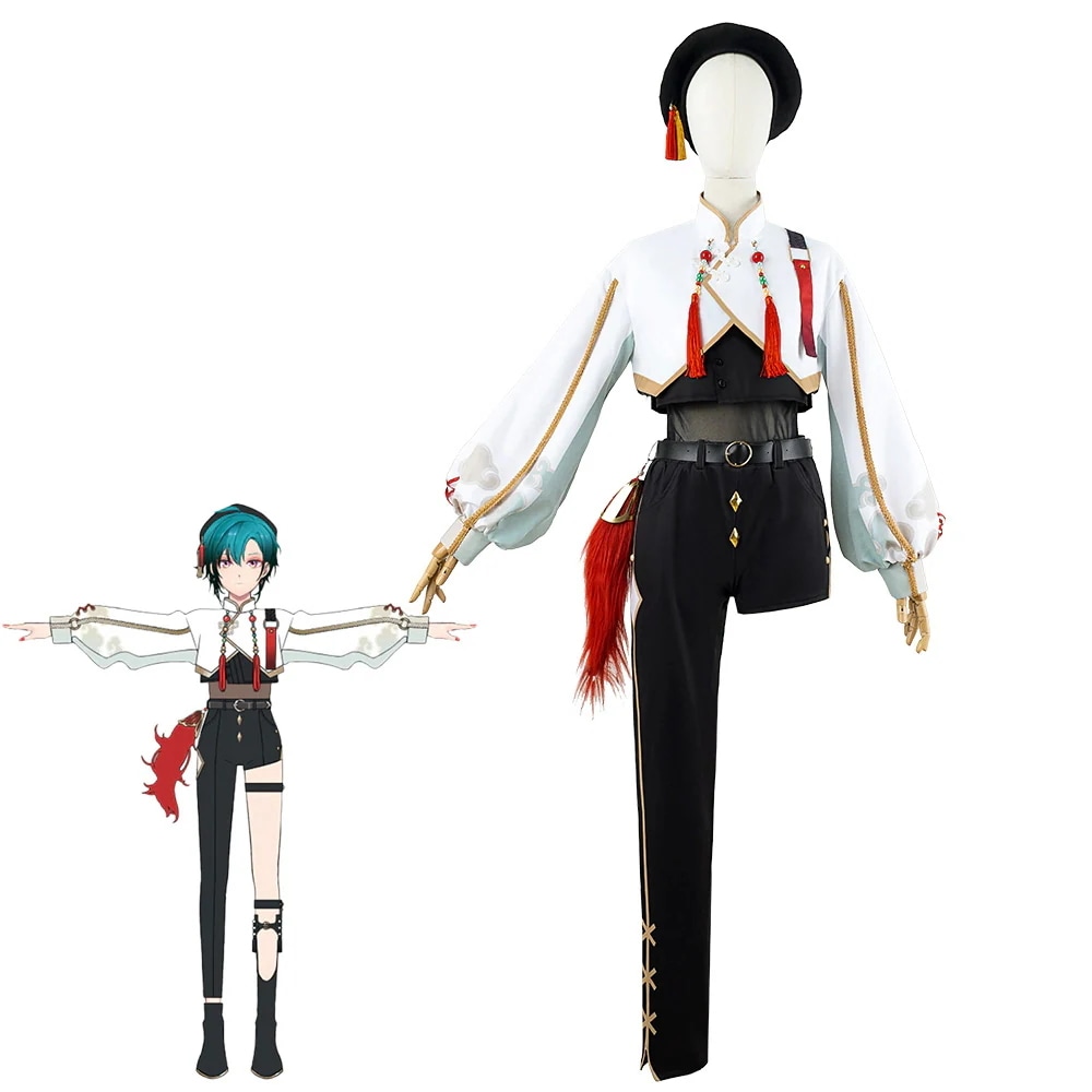 バーチャルYouTuber　VTuber　にじさんじ　緑仙　3D新衣装　コスプレ衣装