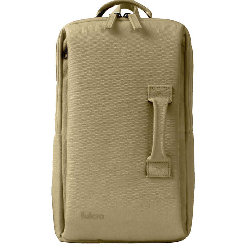 FULCRO　ボディバッグ タブレット対応 9.5inch A5 撥水 ベージュ　fma-0002-BE