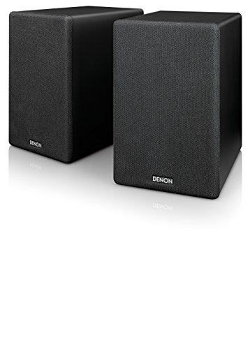 デノン Denon SC-N10 ブックシェルフスピーカー 2ウェイシステム ブラック SC-N10
