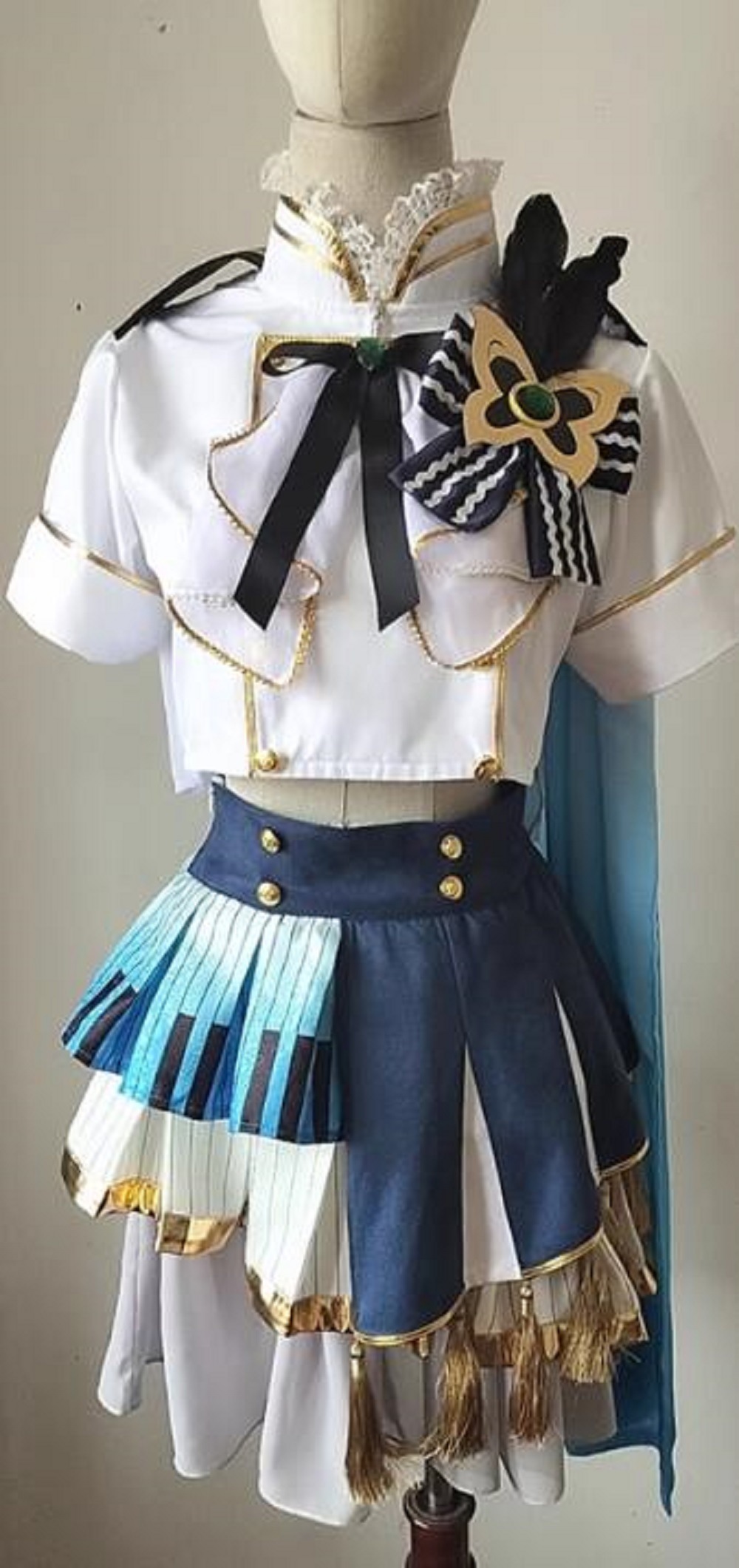 BanG Dream 八潮瑠唯コスプレ衣装V舞台演出服 ハロウィン イベント 学園祭 クリスマス仮装サイ男女兼用