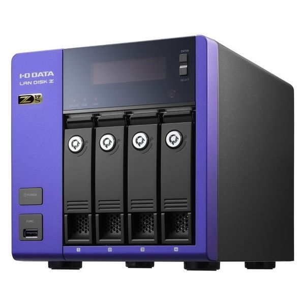 アイ・オー・データ機器 10GbE対応Windows Server IoT 2019 for Storage搭載法人向け4ドライブNAS 16TB 57,096円